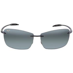 Lighthouse Nuetral Grey Rectangular Sunglasses 42302