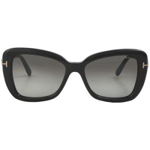 Maeve Smoke Gradient Butterfly Sunglasses FT1008 01B