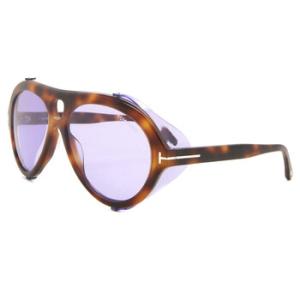 Neughman Light Purple Pilot Sunglasses FT0882 53Y
