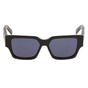Open Box  Dior Blue Square Sunglasses CD SU 10B0