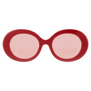 Pink Mirrored Oval Sunglasses DG4448F 3088E4