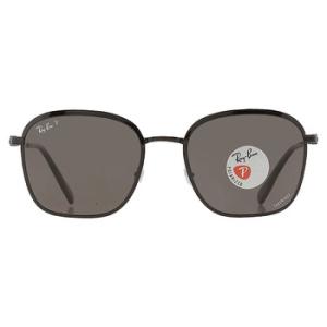 Polarized Dark grey Square Sunglasses RB3720 002K8