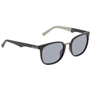 Polarized Smoke Rectangular Sunglasses TB9175 01D