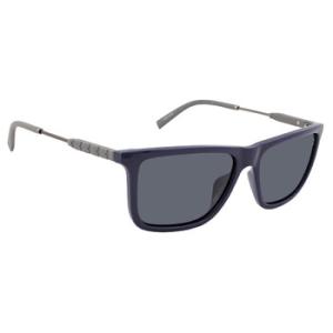 Polarized Smoke Square Sunglasses TB9242 90D