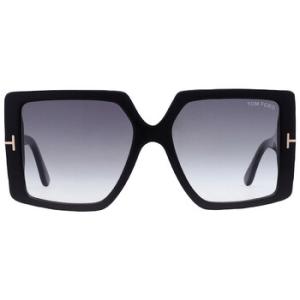 Quinn Smoke Gradient Square Sunglasses FT0790 01B