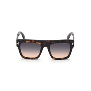 Renee Smoke Gradient Browline Sunglasses FT0847 52B