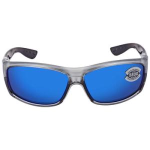 SALTBREAK Blue Mirror Polarized Glass Sunglasses BK 18 OBMGLP