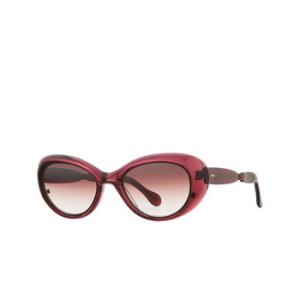 Selma S Dark Cherry Gradient Cat Eye Sunglasses ML202350RXBRYDCHG