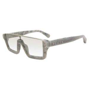 Silver Gradient Browline Sunglasses SPP006M 890X