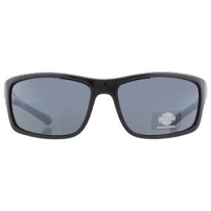 Smoke Mirror Wrap Sunglasses HD0671S 01C