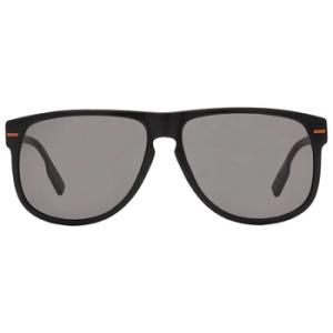 Smoke Square Sunglasses EZ0201 01A