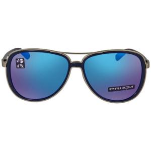 Split Time Polarized Prizm Sapphire Pilot Sunglasses OO4129 412907