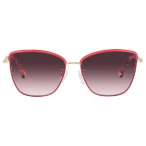 Violet Gradient Pink Rectangular Sunglasses SHE160N 0A93