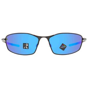 Whisker Prizm Sapphire Rectangular Sunglasses OO4141 414114