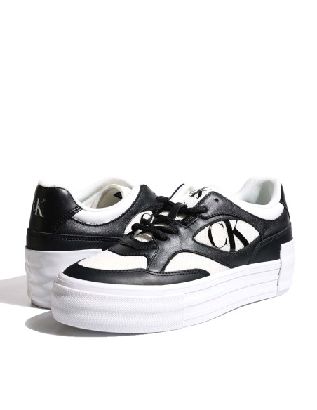 CALVIN KLEIN - BOLD VULC FLATF LOW LACE MIX WN