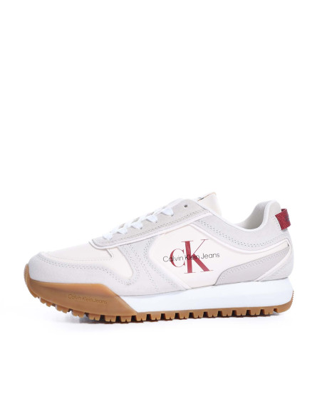 CALVIN KLEIN - TOOTHY RUNNER IRREGULAR LINES W