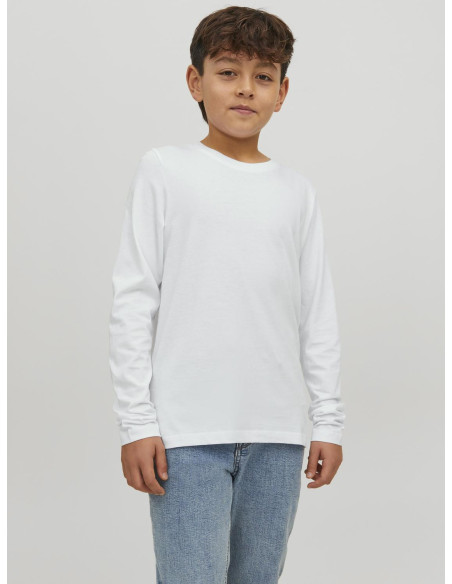 Jack & Jones - JJEORGANIC BASIC TEE LS O-NECK MNI