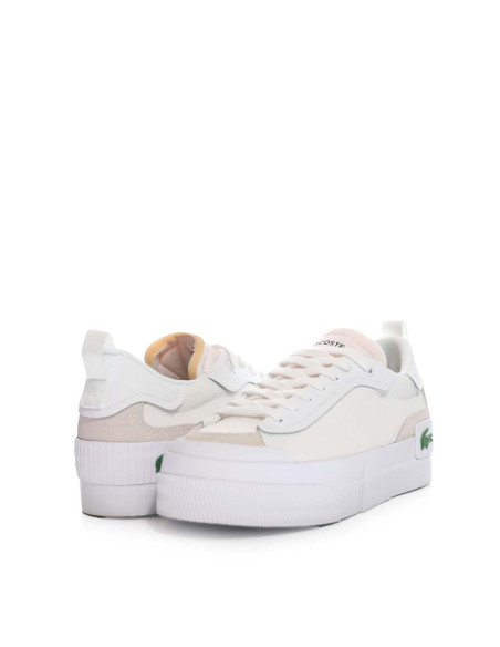 Lacoste - Women's L004 Platform Textile Colour Block Sneakers