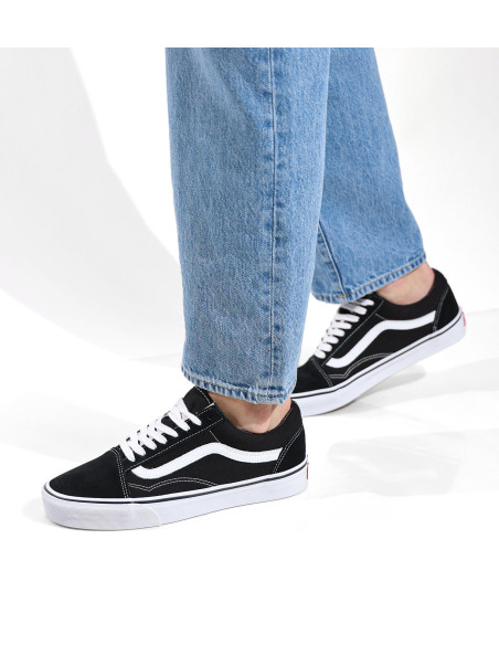 VANS - Old Skool Wide BLACK/TRUE WHITE