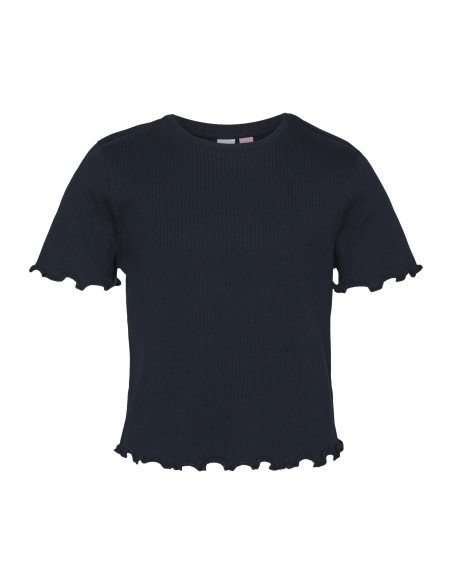 Vero Moda Girl - VMLAVENDER SS CROPPED RIB TOP JRS GIRL