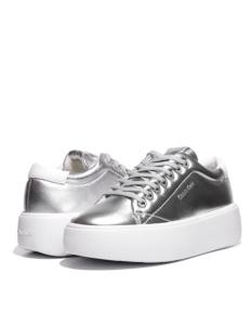 CALVIN KLEIN - BUBBLE CUPSOLE LACE UP METALLIC