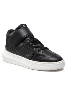 CALVIN KLEIN - CHUNKY CUPSOLE LACEUP MID LTH WN