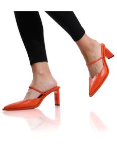 CALVIN KLEIN - PADDED CURVED STIL MULE PUMP 70