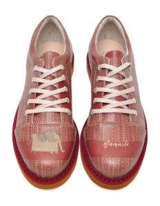 Dogo - Women Vegan Leather Pink Sneakers - Namaste Design