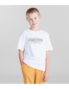 Jack & Jones - JORSPLASH BRANIDNG TEE SS CREW NECK JNR