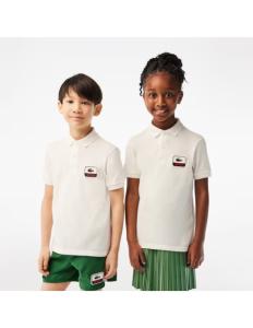 Lacoste - Kids' Lacoste x Netflix Organic Cotton Polo