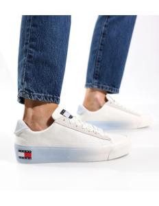 Tommy Jeans - LEATHER V.FLATFORM