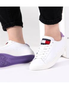 Tommy Jeans - WMN LEATHER LOW CUT VULC