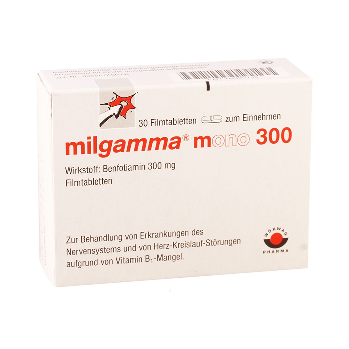 Milgamma mono - მილგამა მონო 300მგ 30 ტაბლეტი