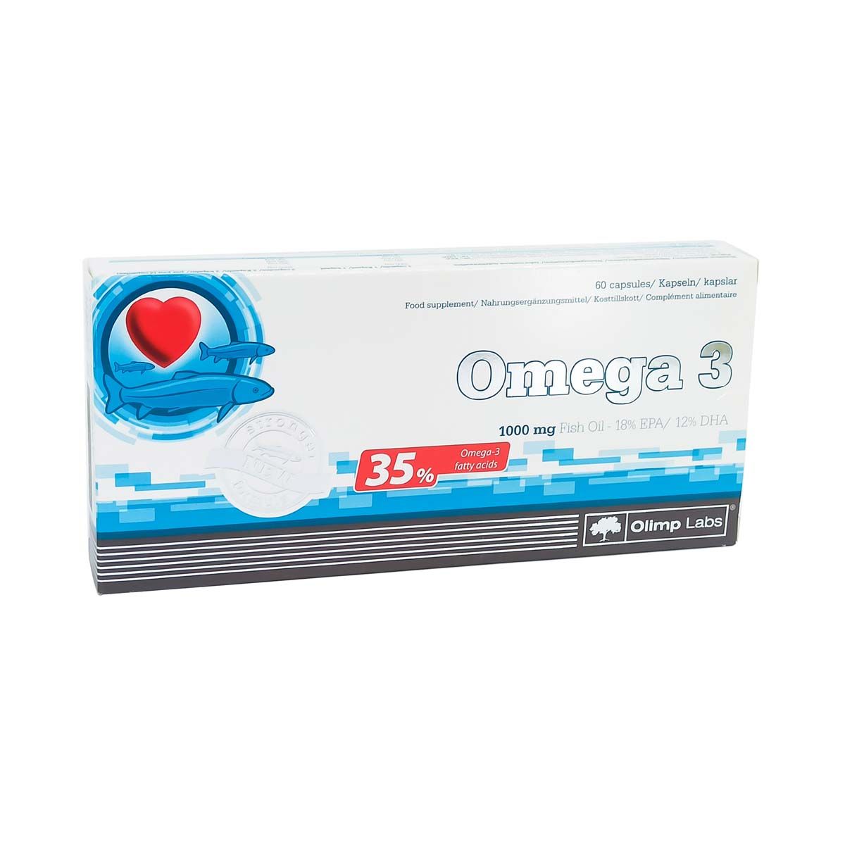 Omega 3 - ომეგა 3 1000მგ 60 კაფსულა