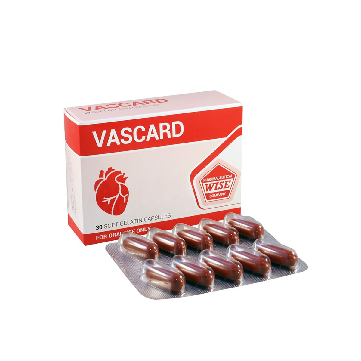 Vascard - ვასკარდი 30 ტაბლეტი