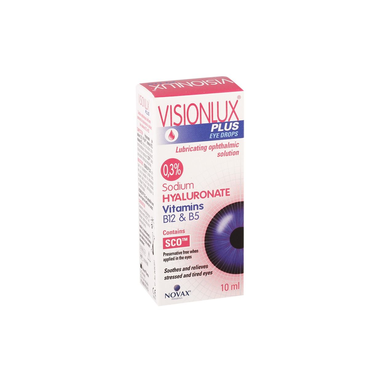 Visionlux plus - ვიზიონლუქსი პლიუსი თვალის წვეთები10მლ