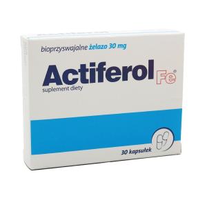 Actiferol - აქტიფეროლი 30მგ 30 კაფსულა