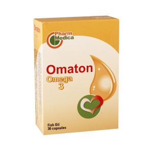 Omaton omega 3 - ომატონი ომეგა 3 1000მგ 30 საღეჭი კაფსულა