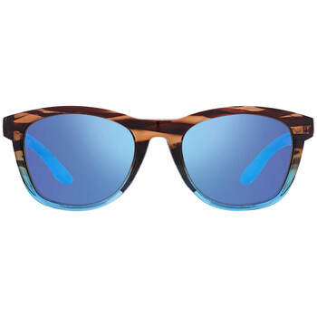 Aleta Blue Mirror Polarized Glass Sunglasses 6S9108 910801