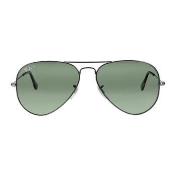 Aviator Classic Polarized Green Classic G15 Sunglasses RB3025 00458