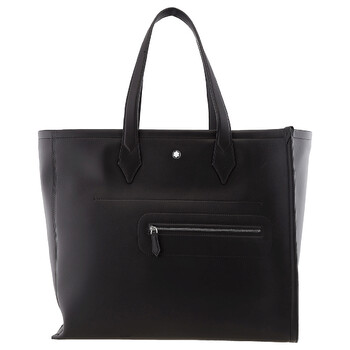 Black Meisterstuck Selection Soft Leather Tote