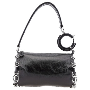 Black RingPierced Mini Rhombi Bag