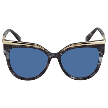 Blue Cat Eye Sunglasses MCM637S 404