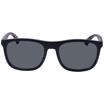 Blue Grey Square Sunglasses EA4158 587125