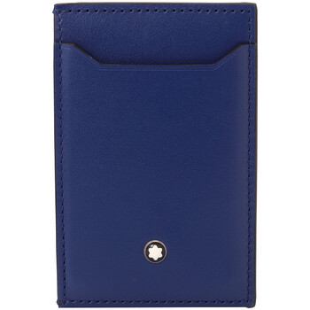 Blue Leather Meisterstuck Pocket 3cc