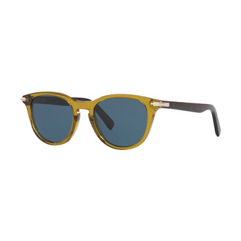 DIORBLACKSUIT R31 Blue Oval Sunglasses DM40036I 96V