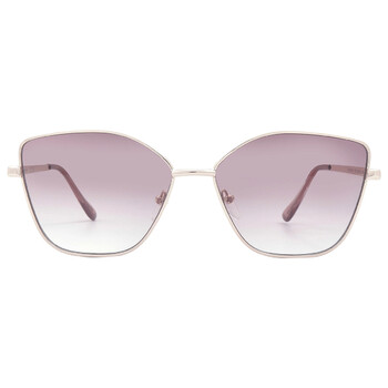 Bordeaux Gradient Butterfly Sunglasses CK22120S 770
