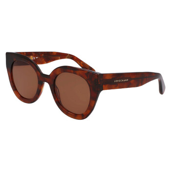 Brown Cat Eye Sunglasses LO750S 237