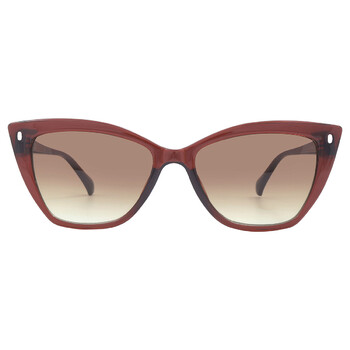 Brown Gradient Butterfly Sunglasses CK22551S 210