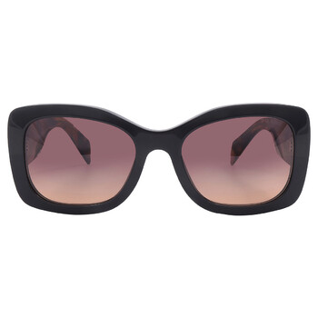 Brown Gradient Butterfly Sunglasses PR A08S 12O50C